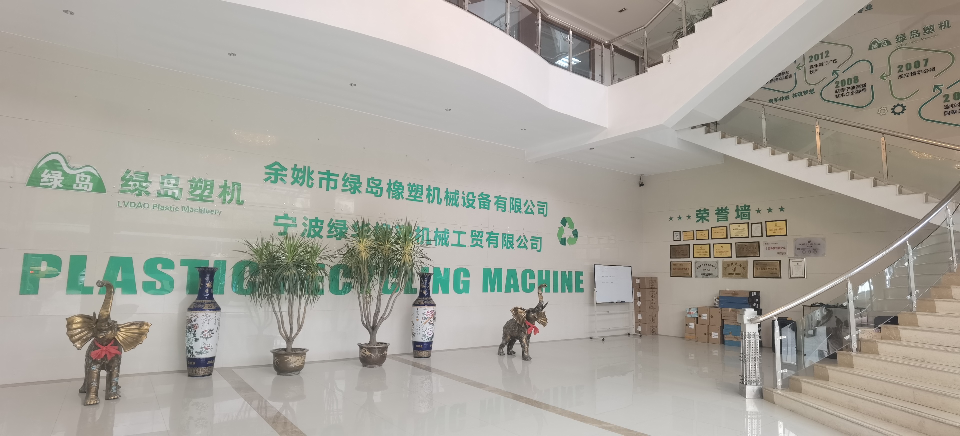 China NINGBO LVHUA PLASTIC &amp; RUBBER MACHINERY INDUSTRIAL TRADE CO.,LTD. Perfil de la compañía