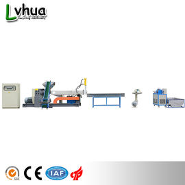 Capacidad de reciclaje plástica ISO9001 de la máquina del ANIMAL DOMÉSTICO de la granulación del plástico alta