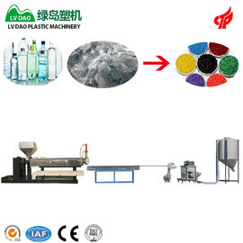 120 - planta de reciclaje de reciclaje plástica de la botella del animal doméstico de la máquina del ANIMAL DOMÉSTICO 140kg/H