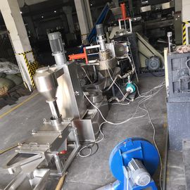 La película mojada plástica industrial de los PP PE de la máquina del reciclaje de residuos trata de nuevo color modificado para requisitos particulares