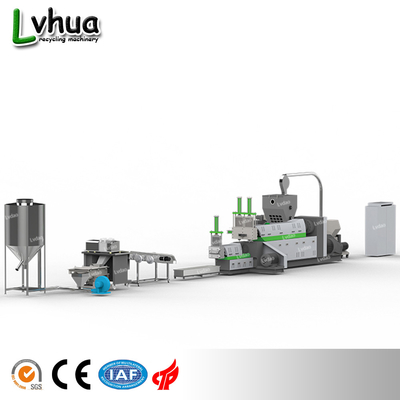 Alimentador lateral crushing&amp;loading automático que recicla la línea LDS motor7.5kw de la máquina