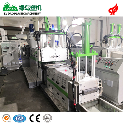 300-350 KG/H de la maquinaria de reciclaje plástica para capacidad de la película del PE de los Pp la alta